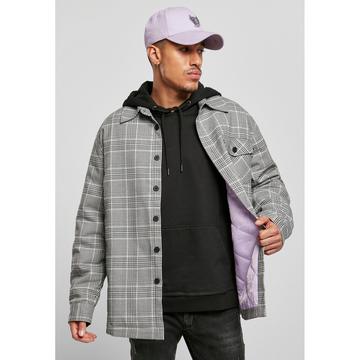 giacca plaid out quilted