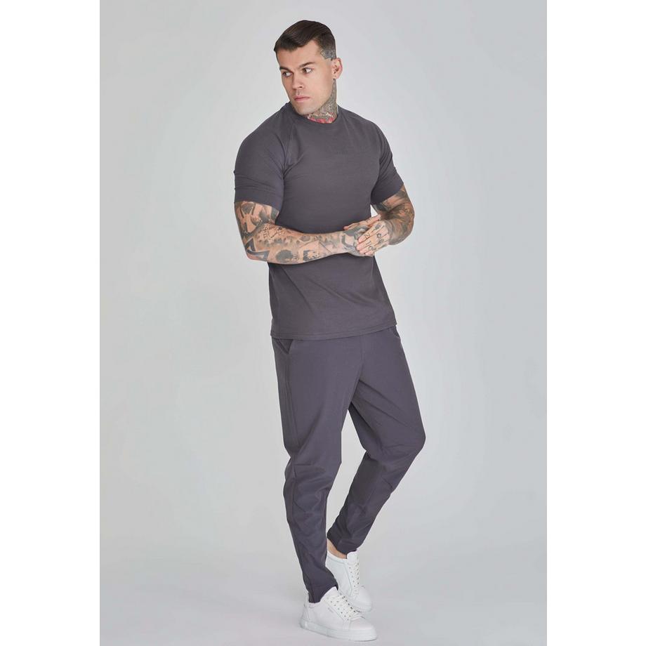 Sik Silk Smart T-Shirt Dark Grey  