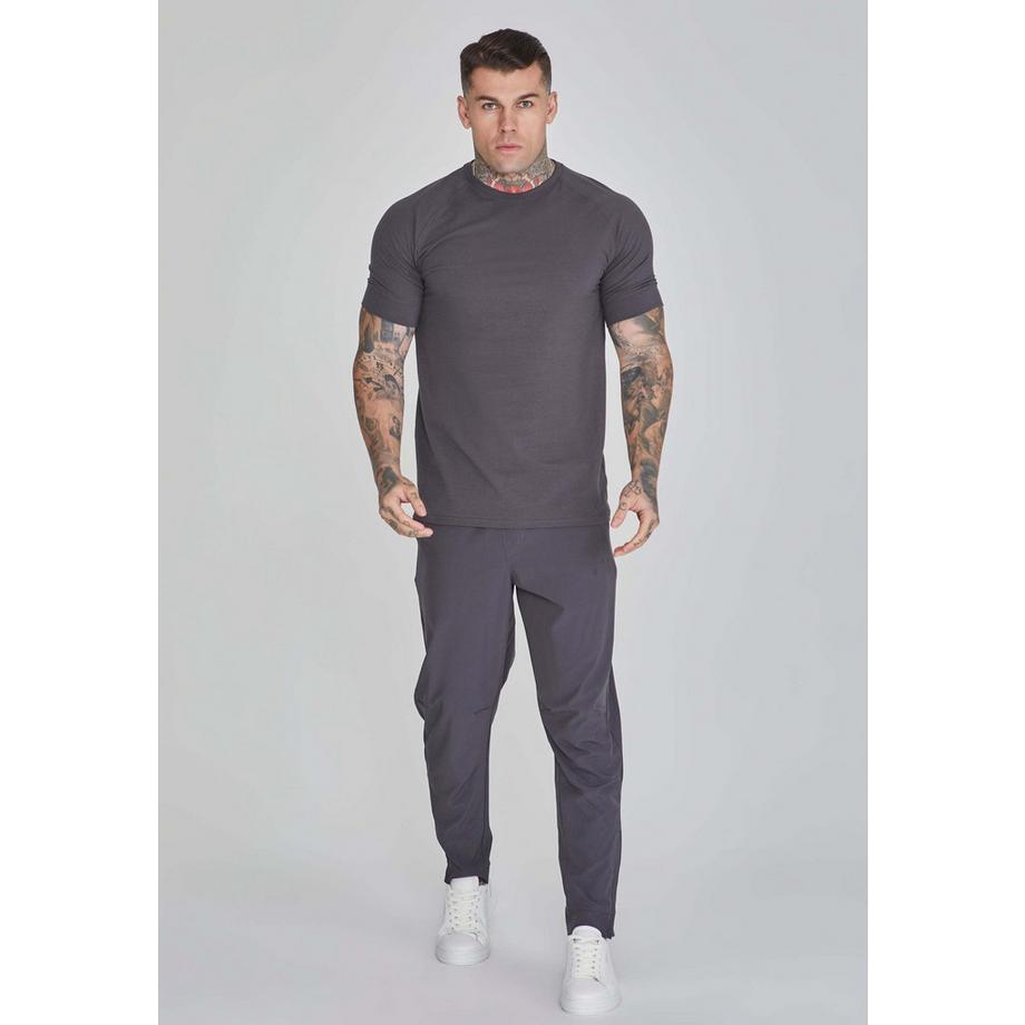 Sik Silk Smart T-Shirt Dark Grey  