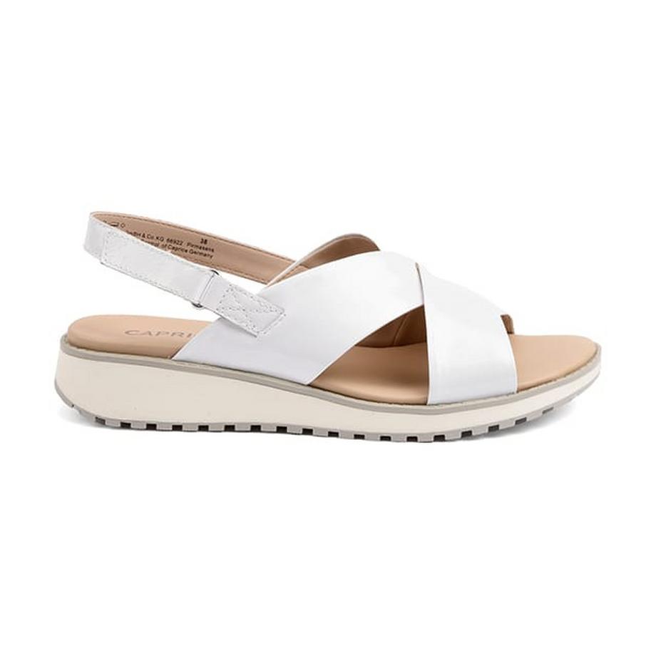 CAPRICE Kandy Sandali con Zeppa a Fasce Incrociate  