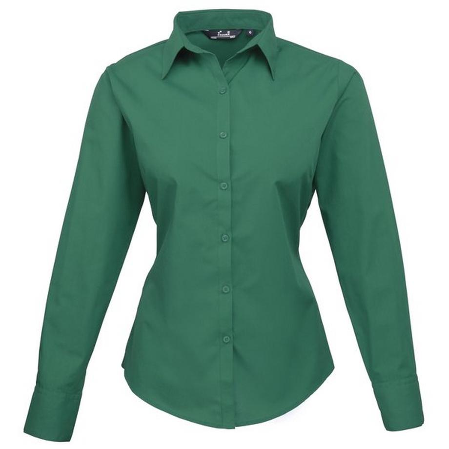 Popeline Bluse Arbeitshemd