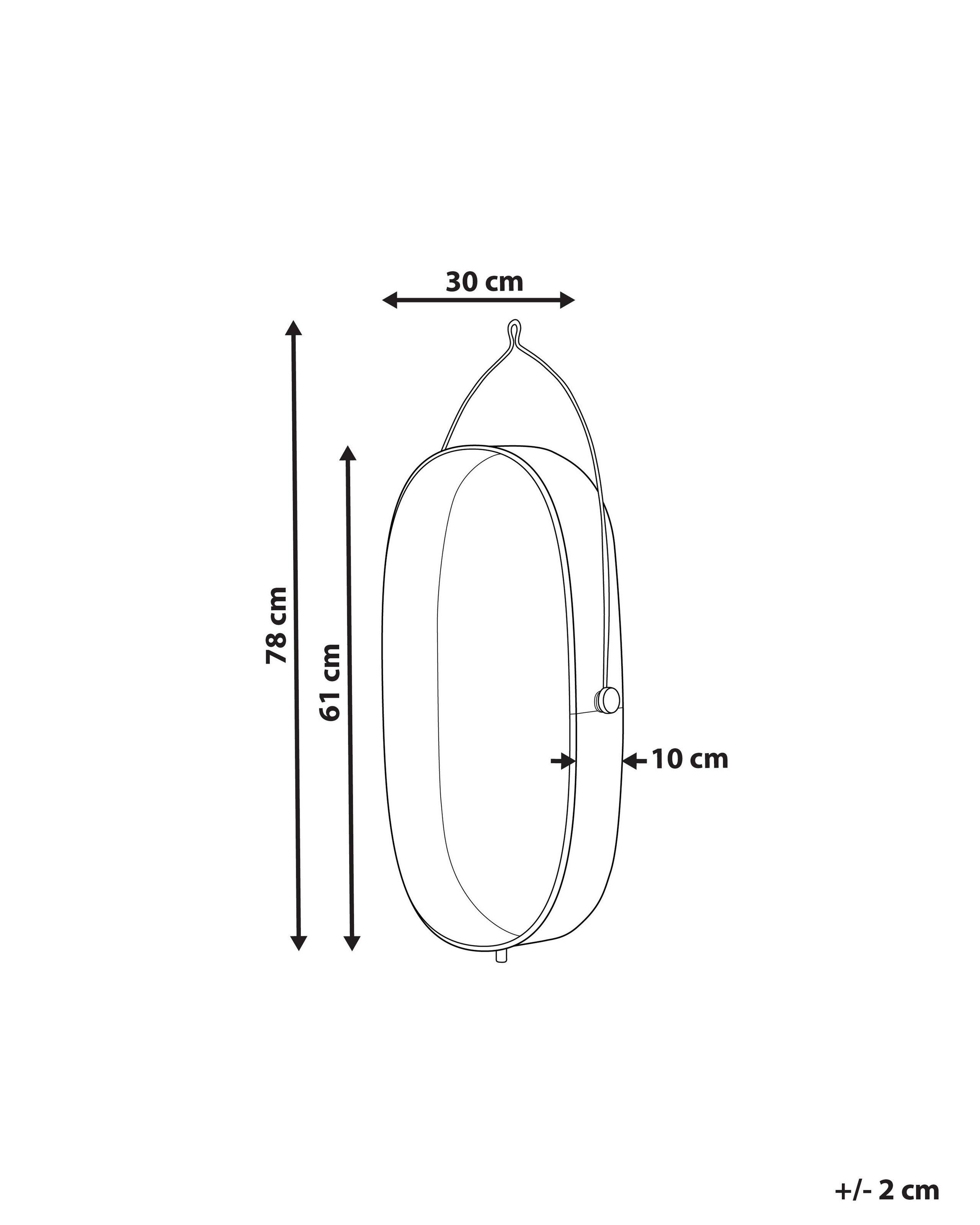 Beliani Wandlampe aus Eisen Modern KUNTHI  