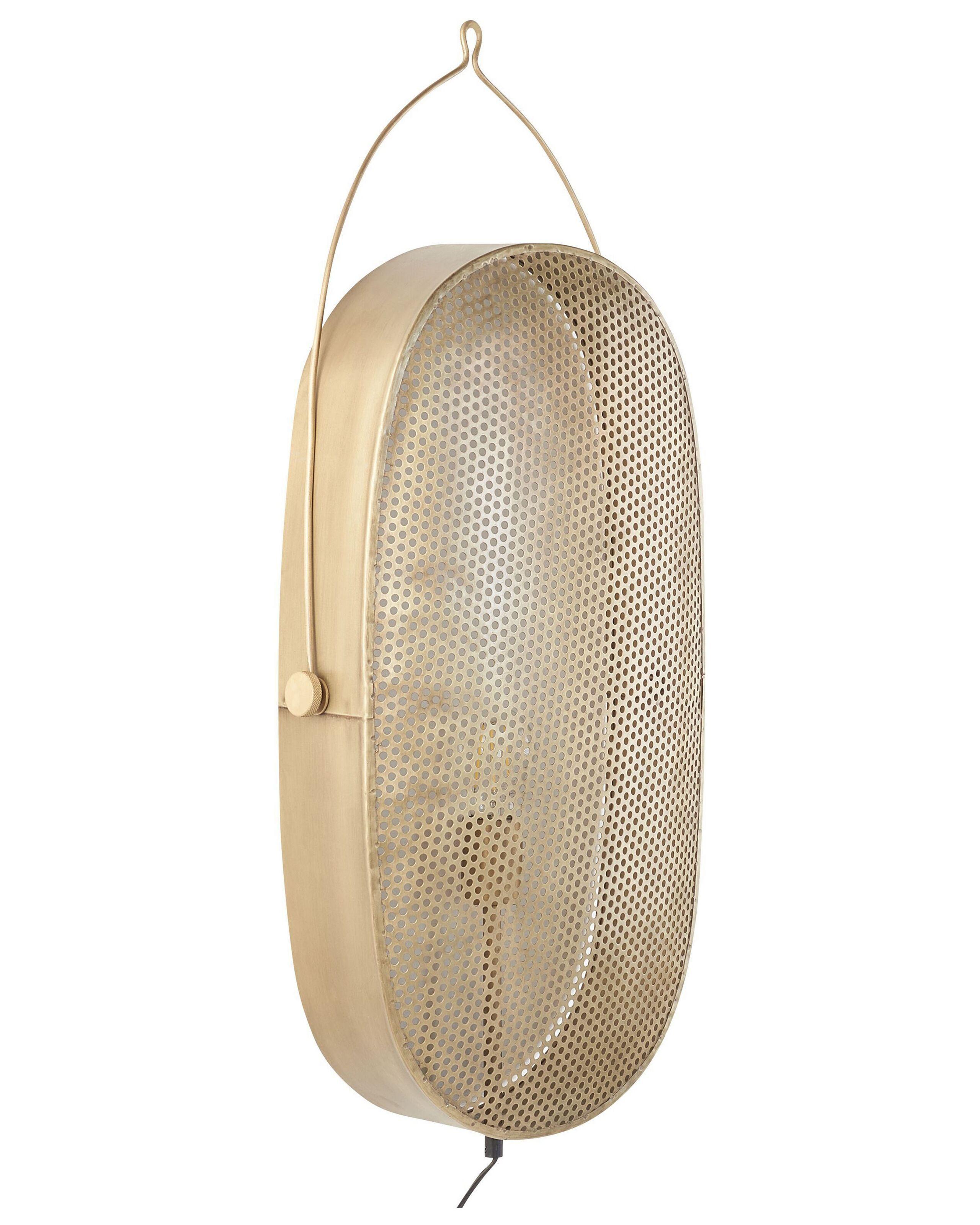 Beliani Wandlampe aus Eisen Modern KUNTHI  