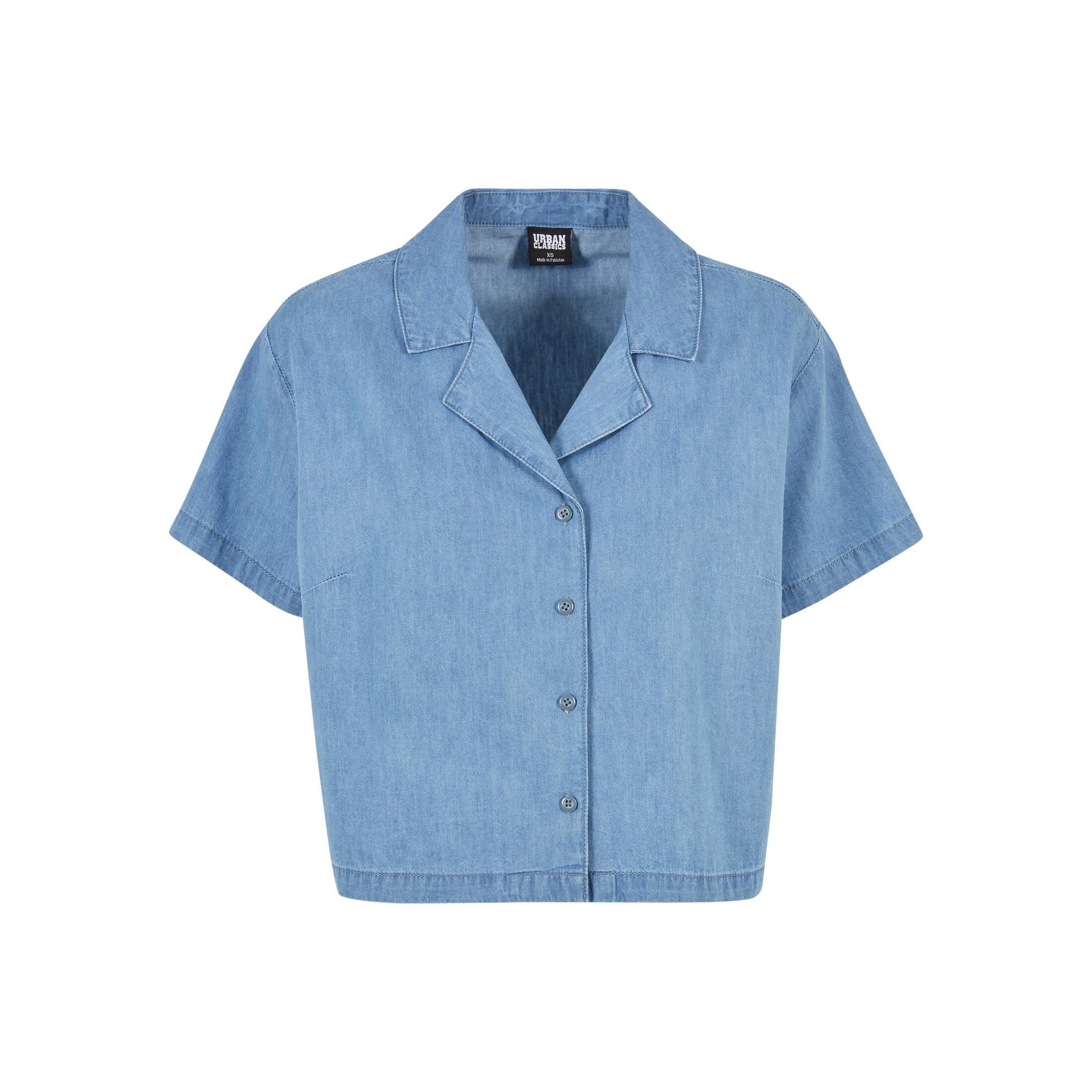 URBAN CLASSICS  chemise de villégiature denim léger 