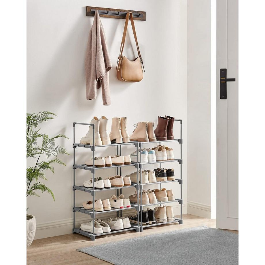 Songmics Schuhregal Schuhschrank 10 Ebenen  