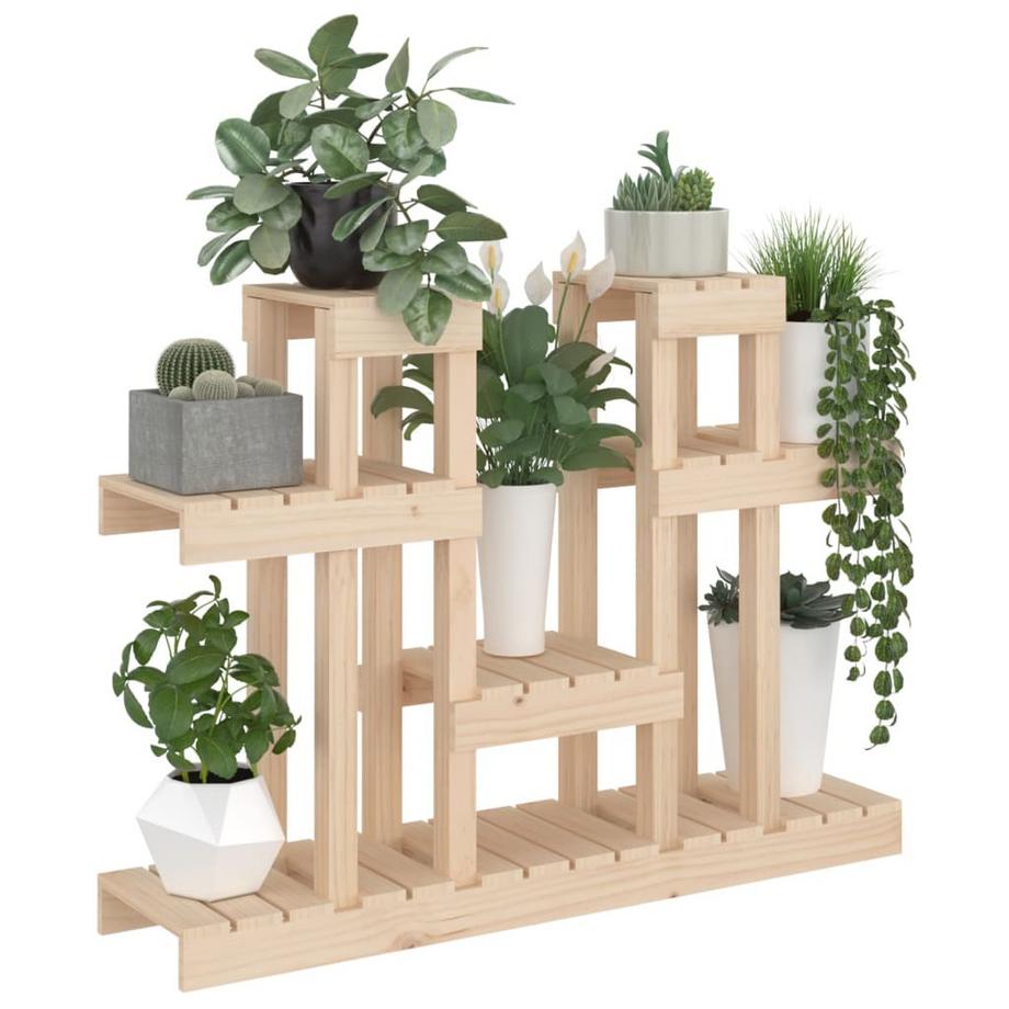 VidaXL supporto per piante Pine Wood  