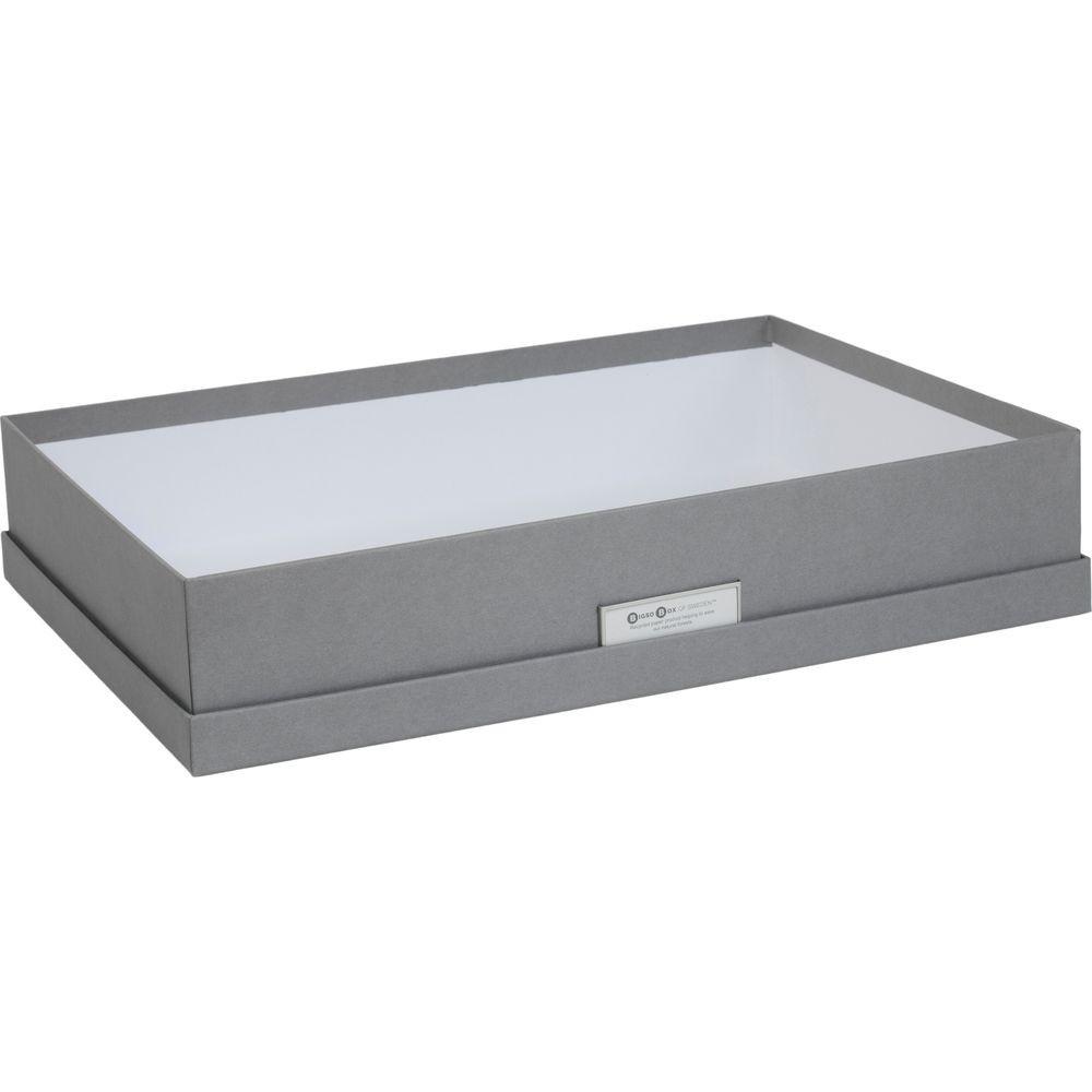 Calicosy Boîte de rangement format A3 avec porte étiquette - SVERKER  