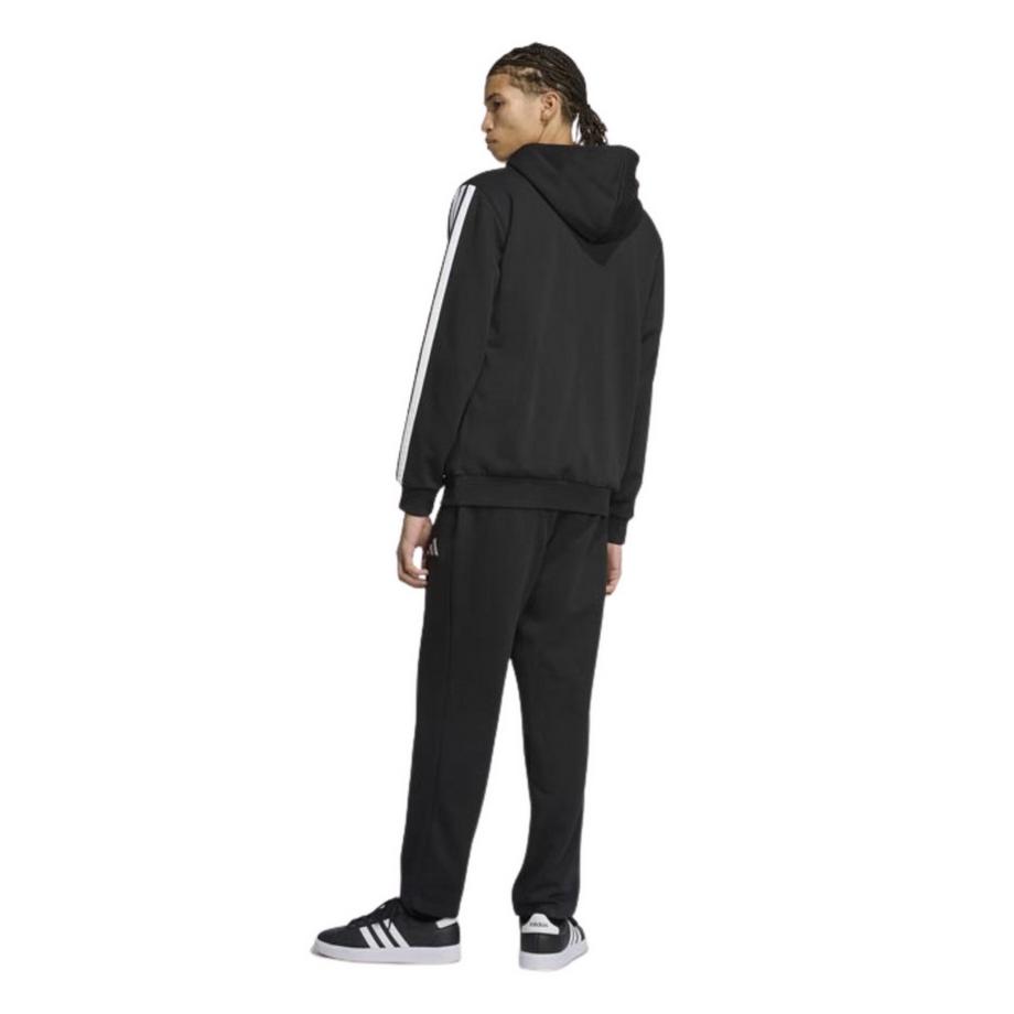 adidas  Survêtet 3Stripes Fleece Hooded Tracksuit 