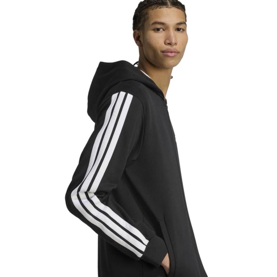 adidas  Survêtet 3Stripes Fleece Hooded Tracksuit 