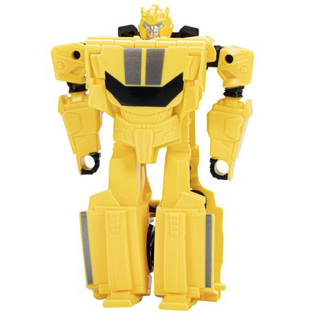 Hasbro  Transformers EarthSpark - Action figure di Bumblebee da 10 cm, conversione in 1 passaggio con lancio in aria, robot giocattolo per bambini e bambine dai 6 anni in su 