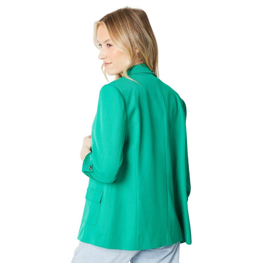 Dorothy Perkins Langer Blazer mit Reverskragen  