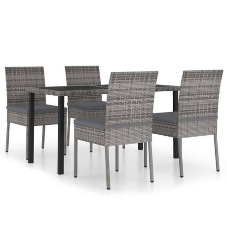 VidaXL Garten-essgruppe poly-rattan  