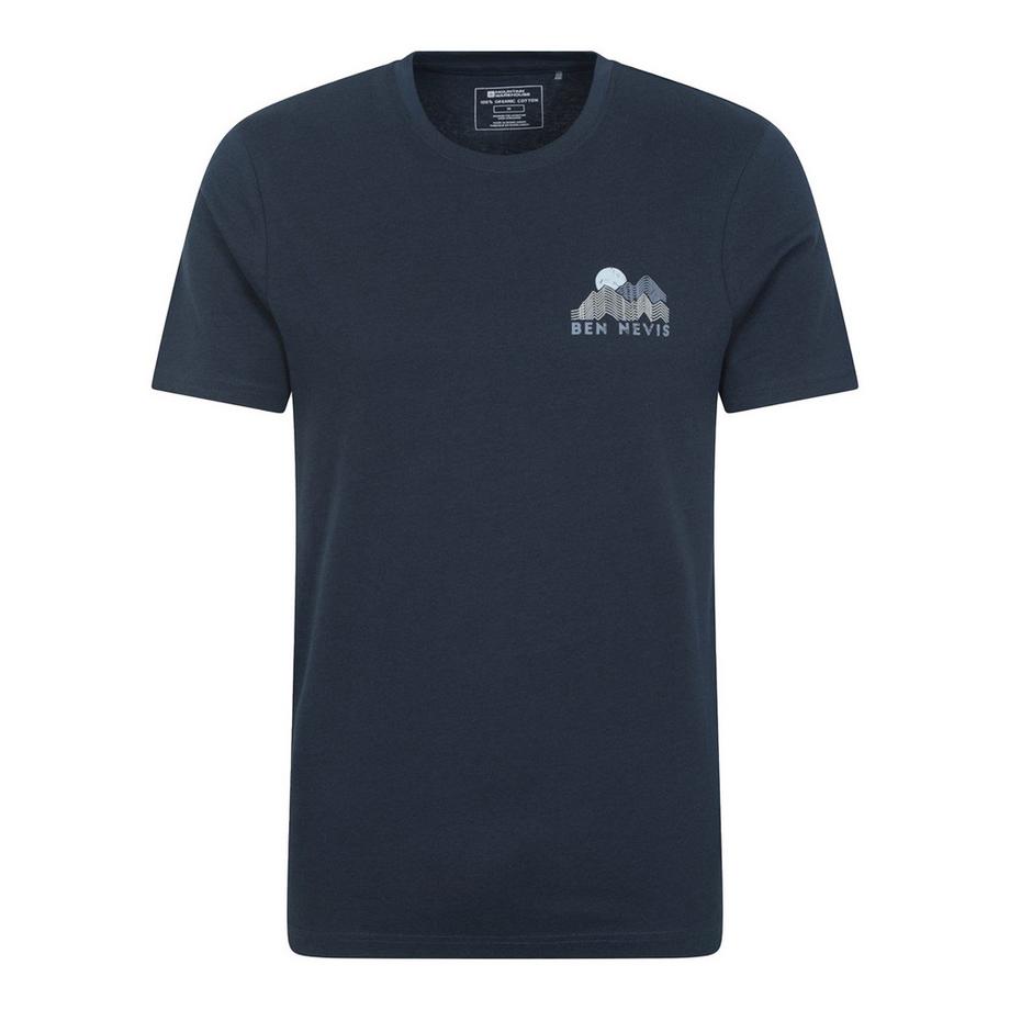 T-ShirtManches Courtes Motiftyle Soleil Ben Nevis