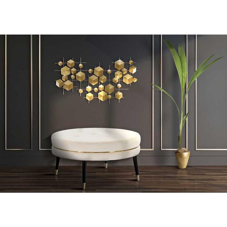 mutoni  Wanddeko Eisen Abstrakt 