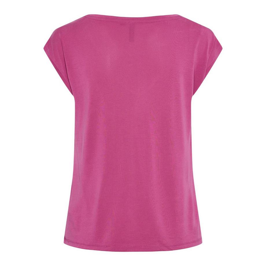 PIECES Pckamala V-Ausschnitt Jersey T-Shirt  