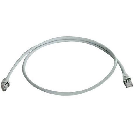 Telegärtner  L00006D0080 RJ45 Cavo di rete, cavo patch CAT 5e F/UTP 25.00 m Grigio Ritardante di fiamma, con pro 