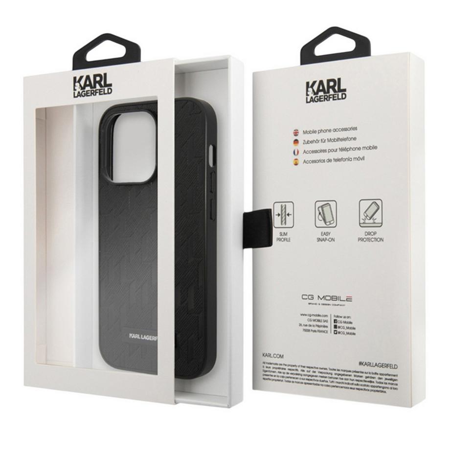 KARL LAGERFELD  Hülle iPhone 14 Pro Max Saffiano 