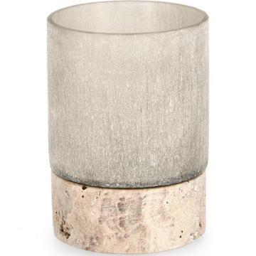 Vaso Mirissa beige rotondo 9