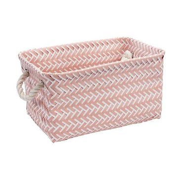 Panier Wove rose