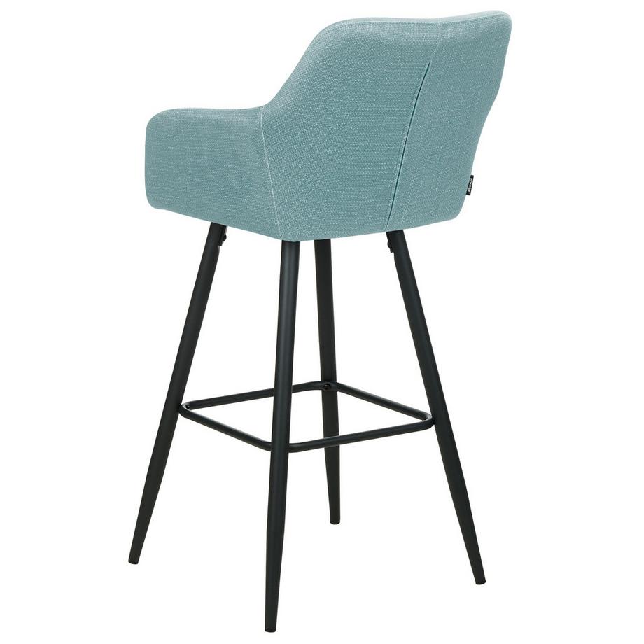 Beliani Set mit 2 Barstühlen aus Samtstoff Modern CASMALIA  