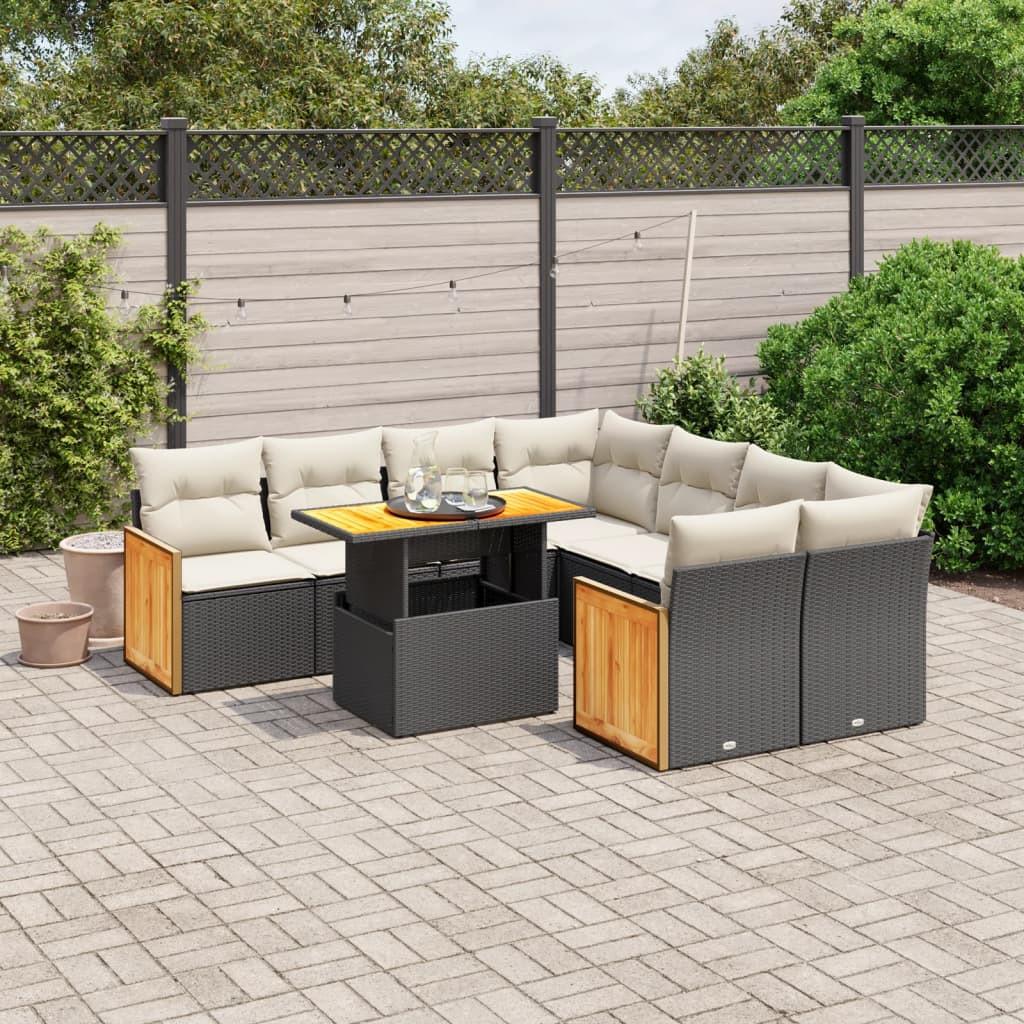 VidaXL Garten sofagarnitur poly-rattan  