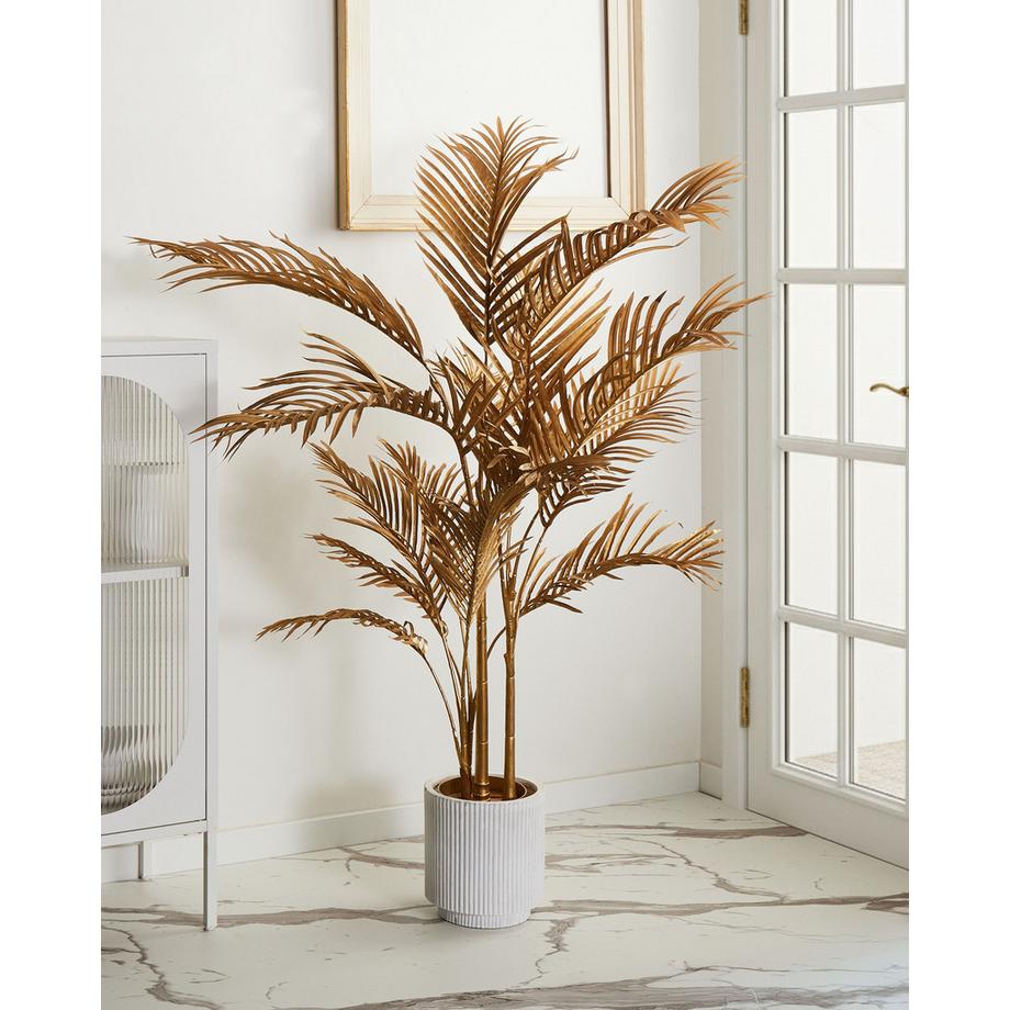 Beliani Plante artificielle en Matière synthétique Glamour ARECA PALM  
