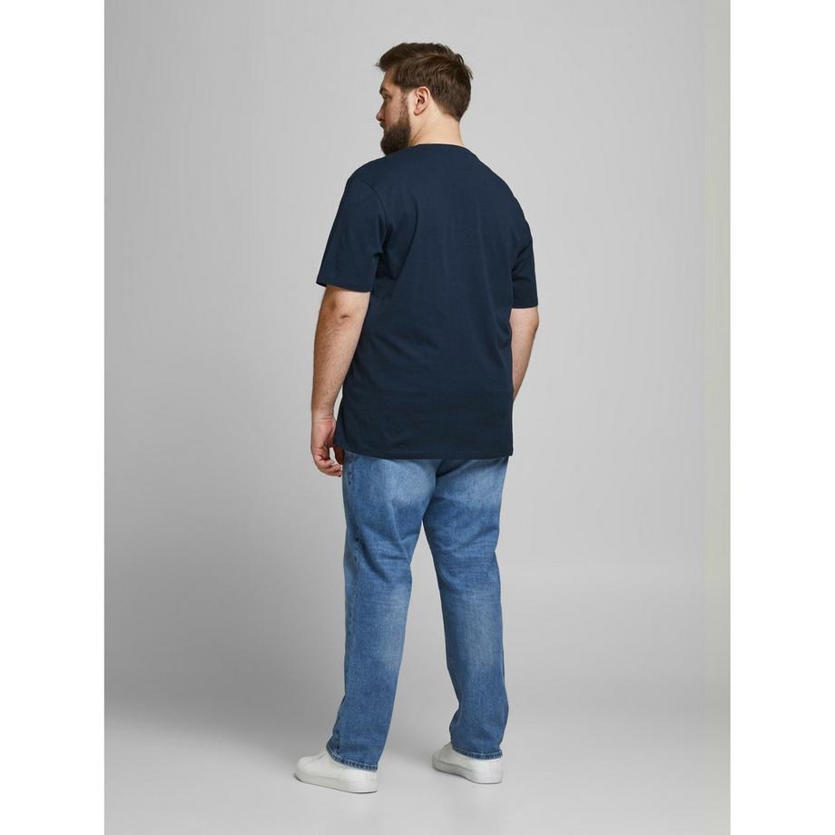 JACK & JONES Logo Print Kurzarm T-Shirt  