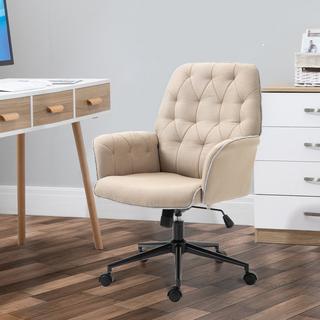 Northio Chaise Pivotante Chaise De Bureau Réglable En Hauteur Ergonomique Fonction Bascule Mousse  