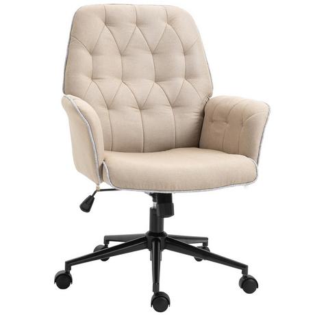 Northio Chaise Pivotante Chaise De Bureau Réglable En Hauteur Ergonomique Fonction Bascule Mousse  
