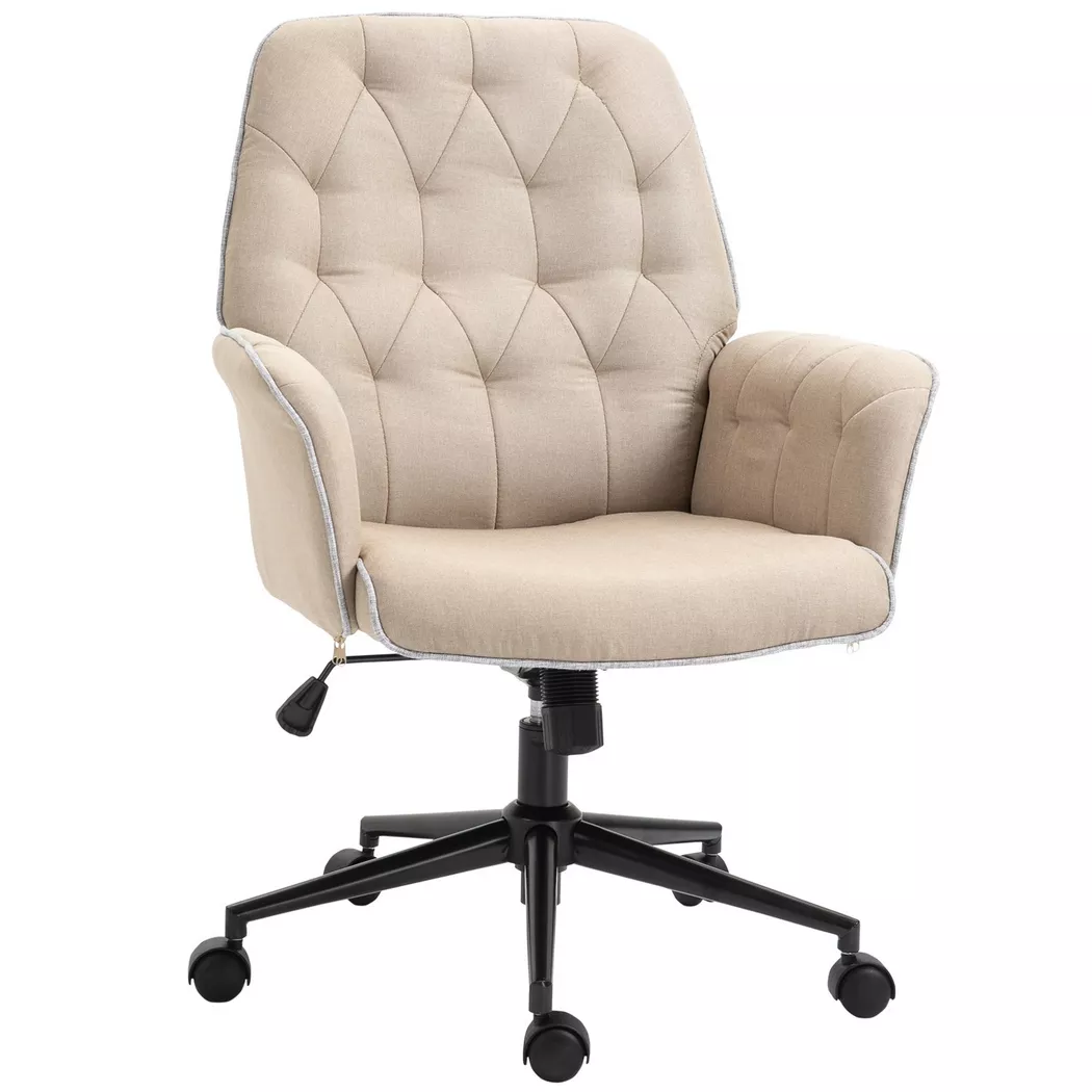 Northio – Drehstuhl Bürostuhl Höhenverstellbar Ergonomisch Wippfunktion Schaumstoff, 66X70CM