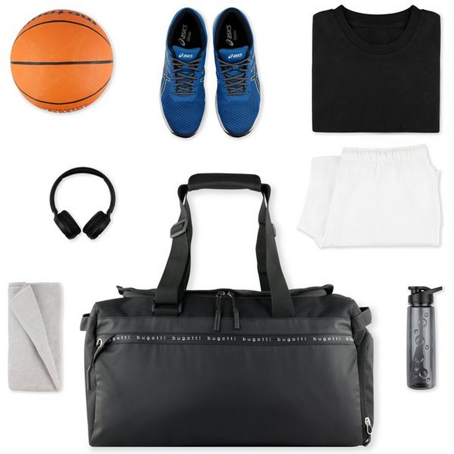 BUGATTI  Blanc DeLight sac de sport, noir 