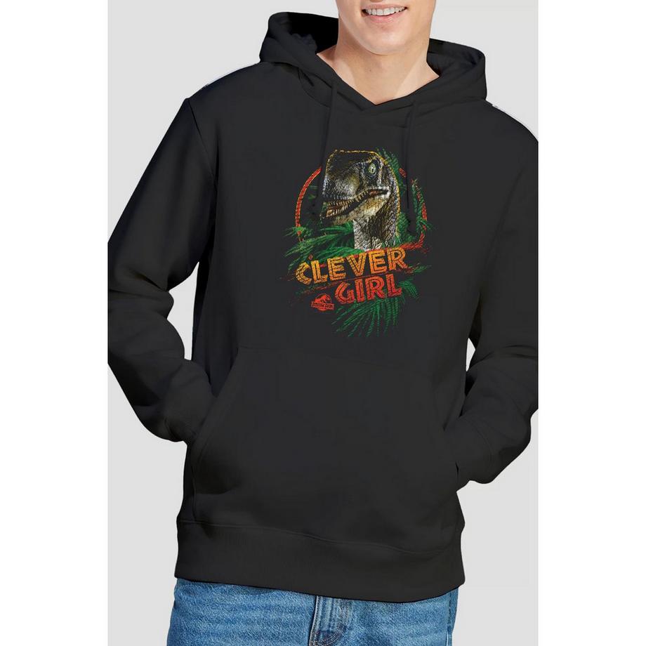 Jurassic Park Clever Girl Felpa con Cappuccio  