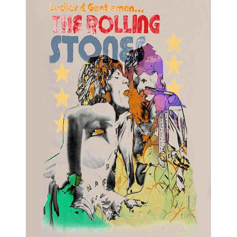 The Rolling Stones Mick & Keith Aquarell T-Shirt  