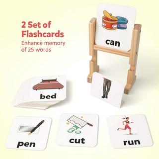 Activity-board  Farbe Blöcke Rechtschreibung Spiele, Flashcards Holz passenden Buchstaben Puzzle für Kinder 