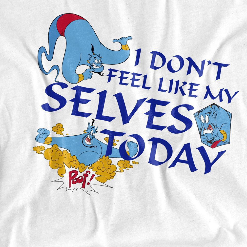 Aladdin I Don't Feel Like My Selves Today T-Shirt Manches Longues  