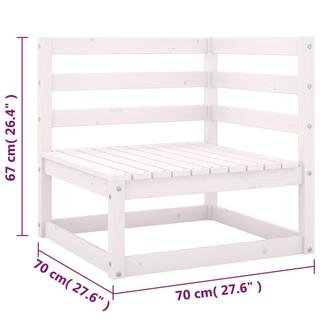 VidaXL divano Legno di pino  