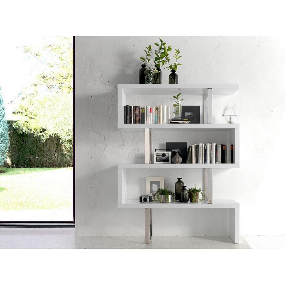 ANGEL CERDA Etagère blanc et acier  