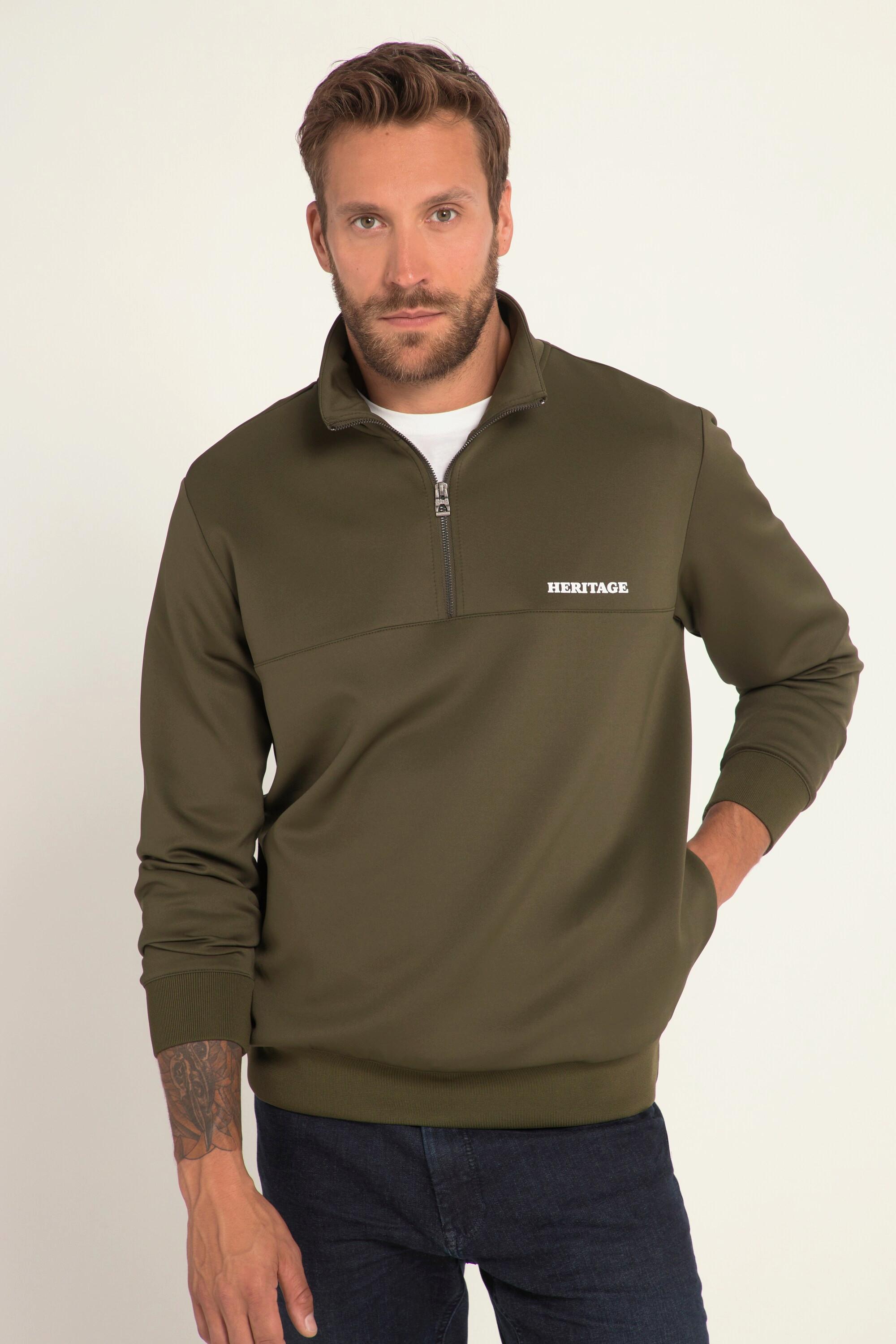JP1880 FLEXNAMIC Scuba Troyer Stehkragen Zipper Sweatshirt  