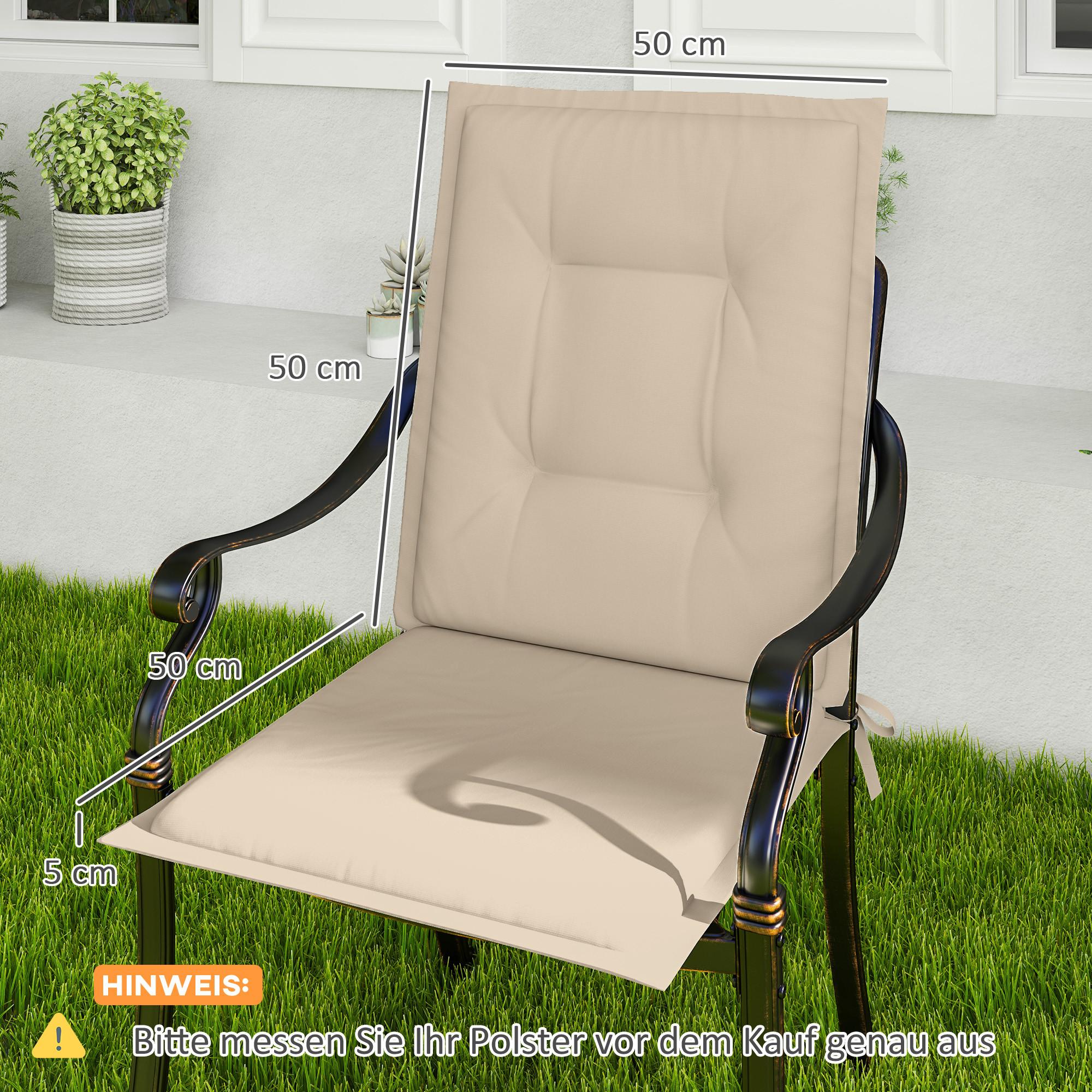 Outsunny Sitzkissen Set  