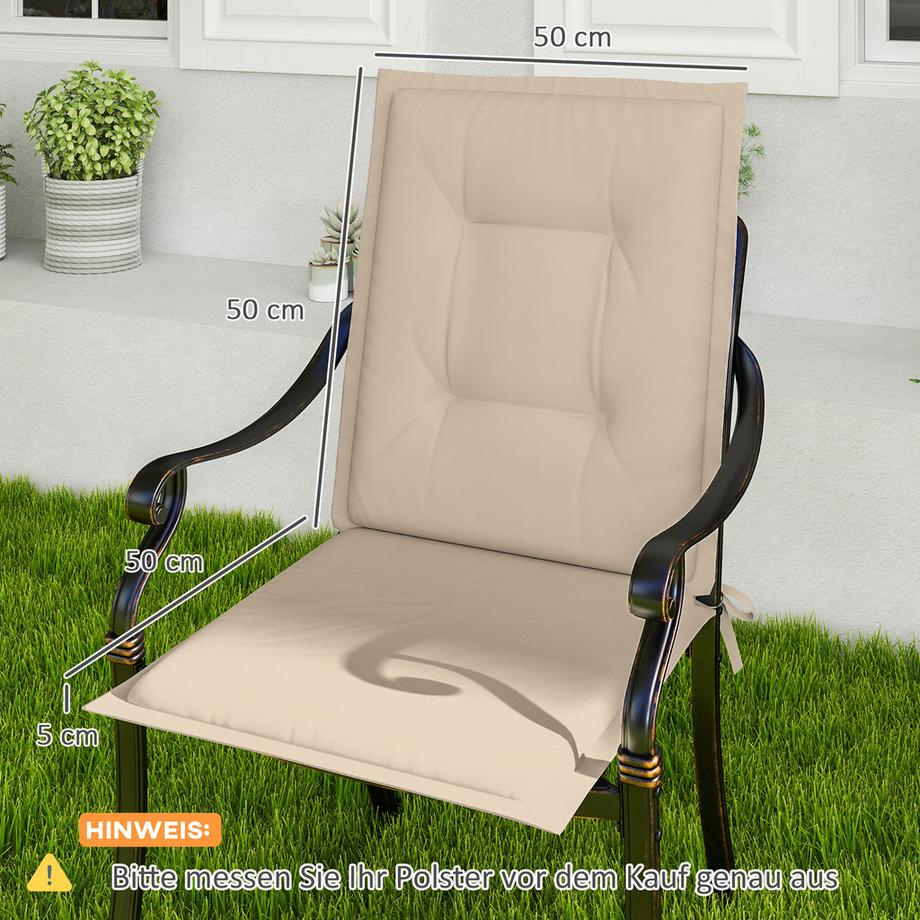 Outsunny Sitzkissen Set  