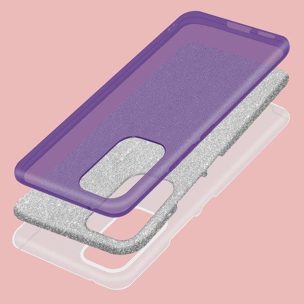 Avizar  Glitter Hülle Samsung A53 5G Violett 