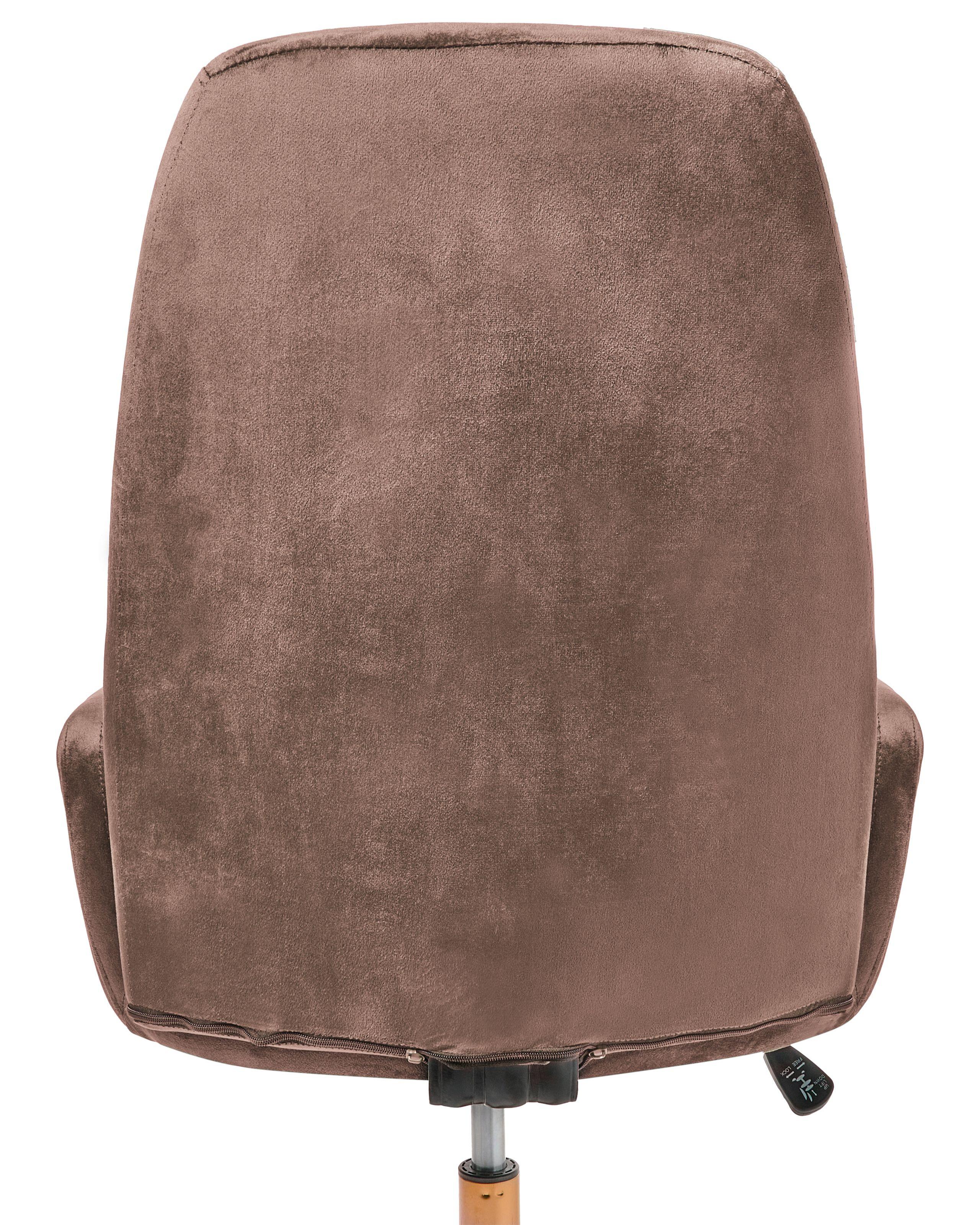 Beliani Chaise de bureau en Velours Moderne CLARE  