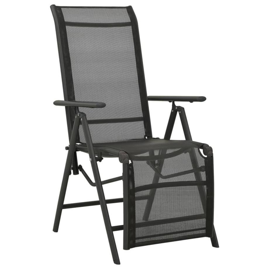 VidaXL Gartenstuhl aluminium  
