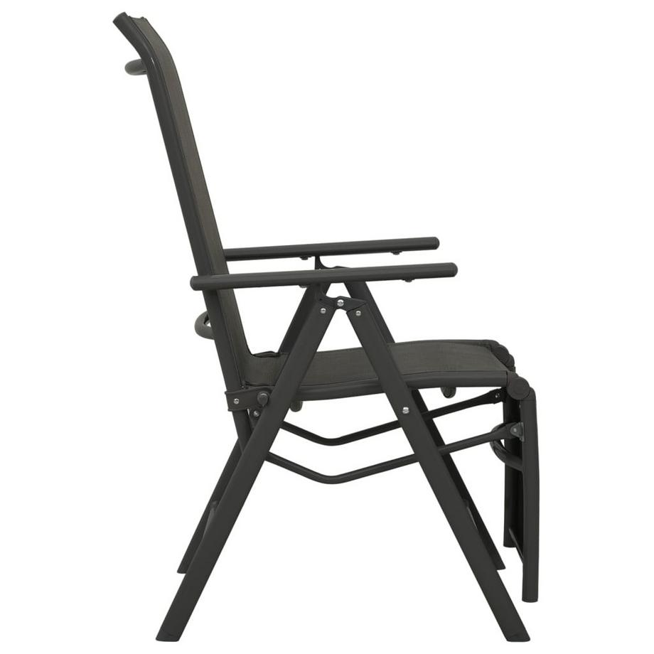 VidaXL Gartenstuhl aluminium  