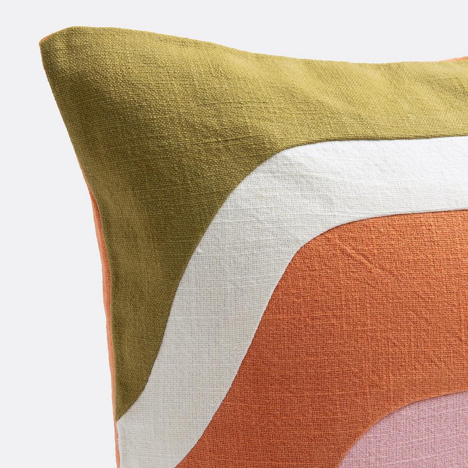 La Redoute Intérieurs Housse de coussin carrée 40 x 40 cm en coton  