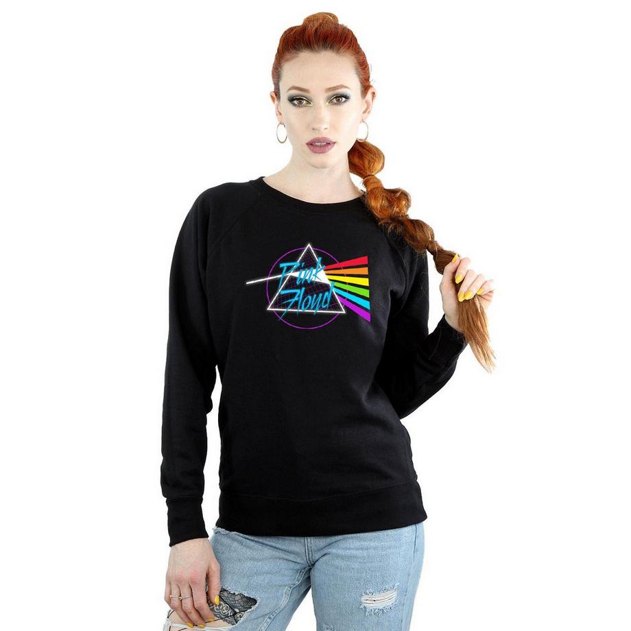Pink Floyd Darkside Imprimé Slim Fit Sweatshirt  