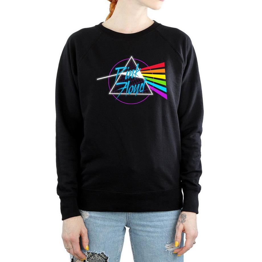Pink Floyd Darkside Imprimé Slim Fit Sweatshirt  
