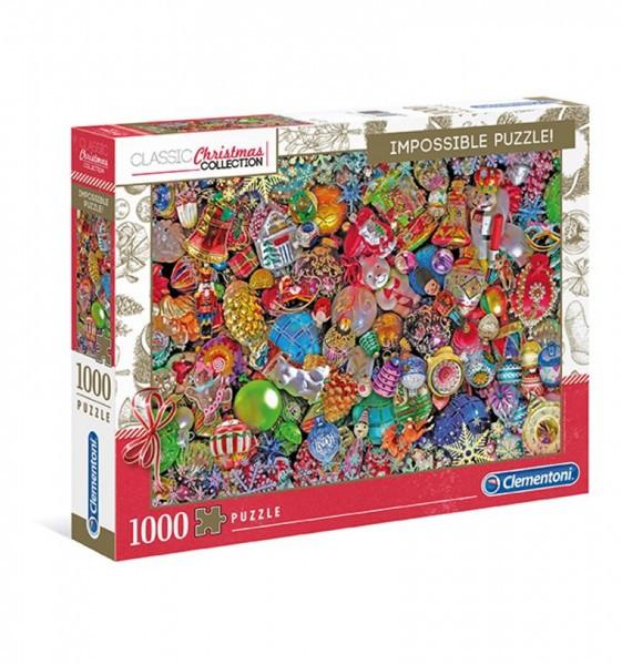 Clementoni  Puzzle Impossible Weihnachten (1000Teile) 