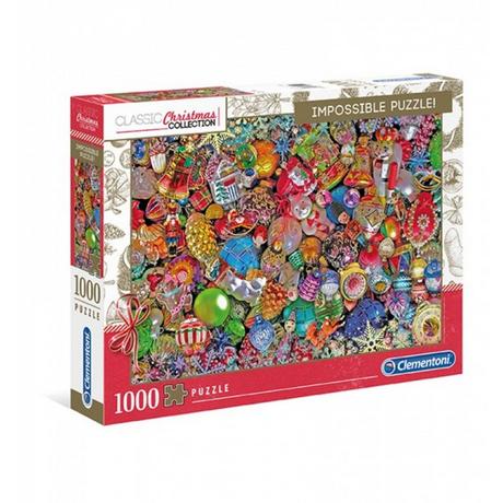 Clementoni  Puzzle Impossible Weihnachten (1000Teile) 