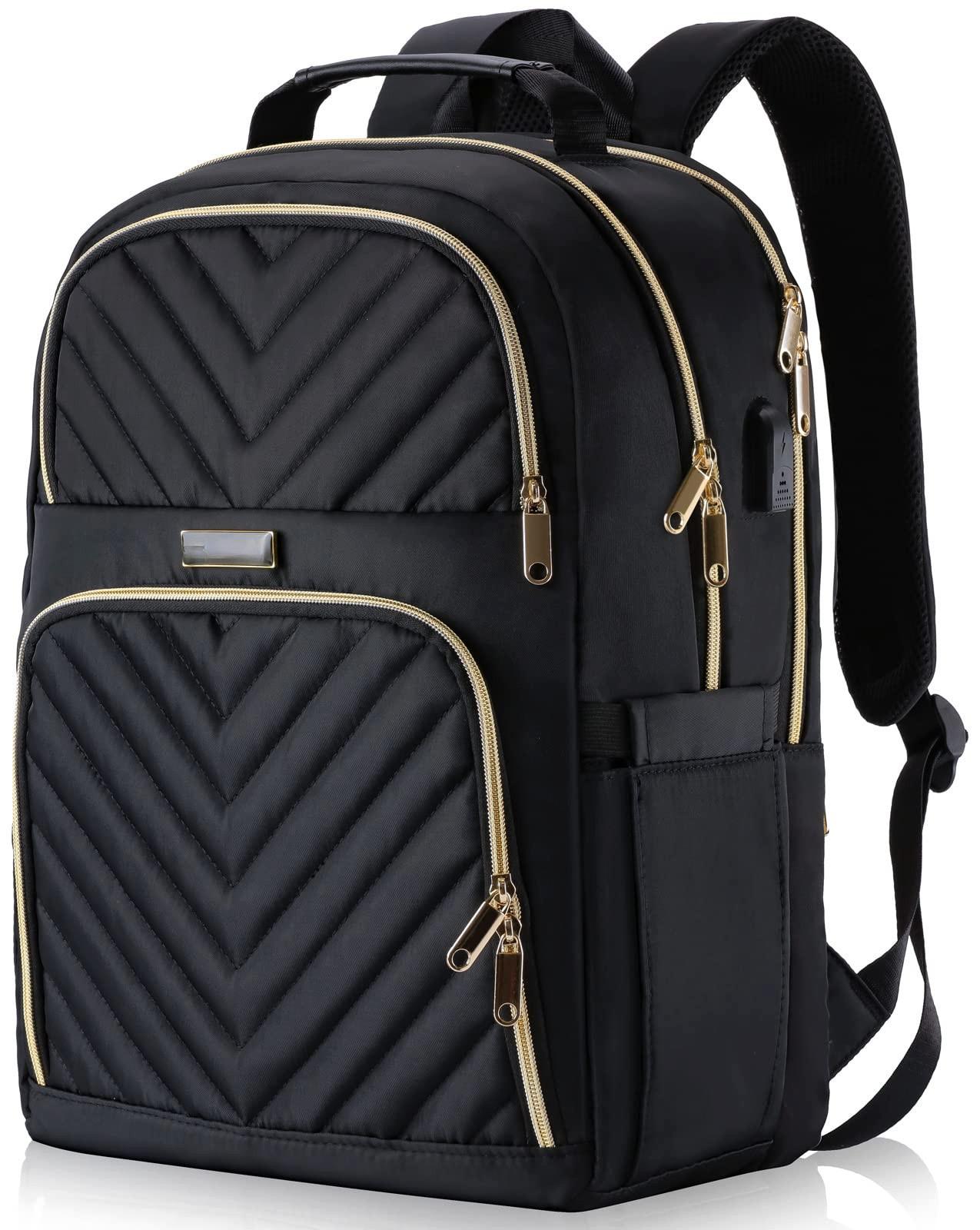 Only-bags.store  Schulrucksack Teenager mit USB-Ladeanschluss, Laptop-Rucksack Stylish Daypack Wasserdicht für die Schule 